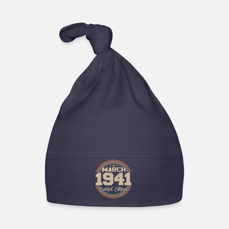 Awesome seit März 1941 Geburtstag 1941 Geschenk Baby Bio-Mütze