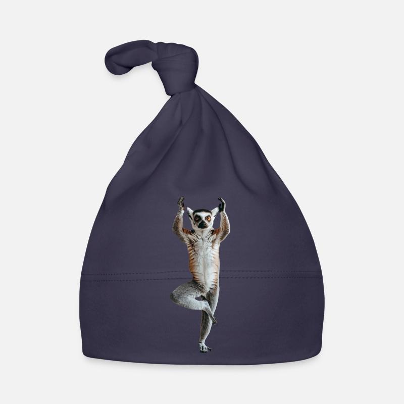 Lemur Baby Bio-Mütze