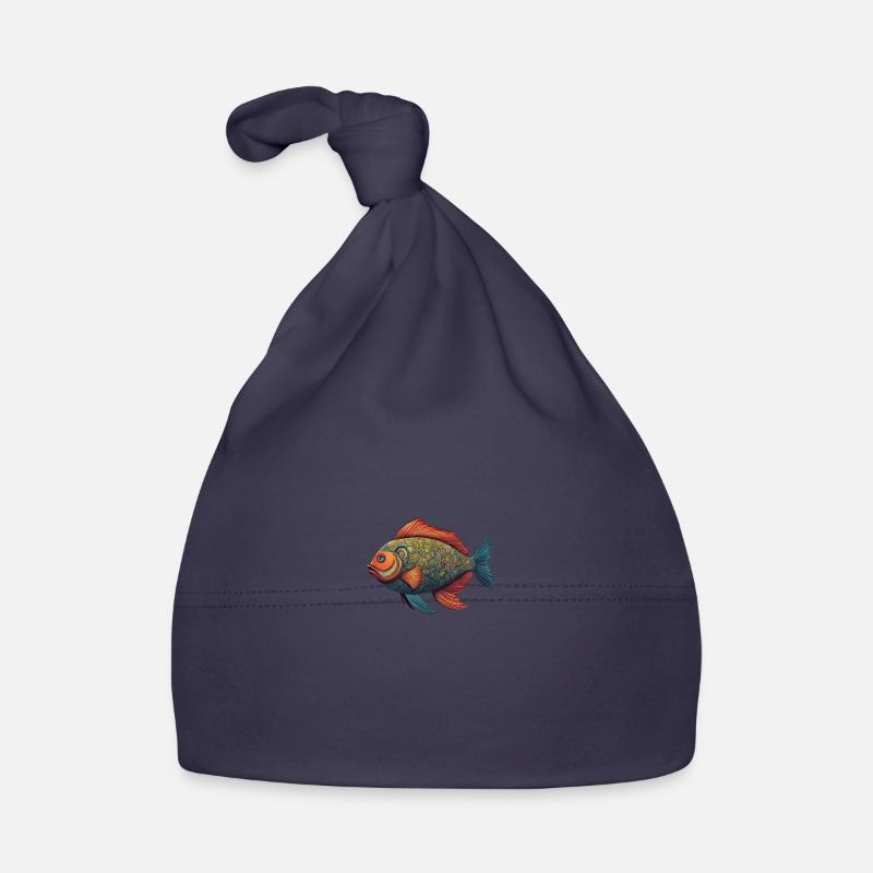 Fancy Fish Organic Baby Cap