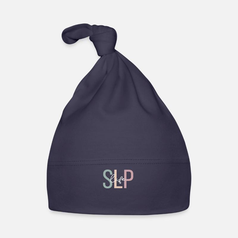 Linguist Gift Speech Therapist Patholinguistics SLP Organic Baby Cap