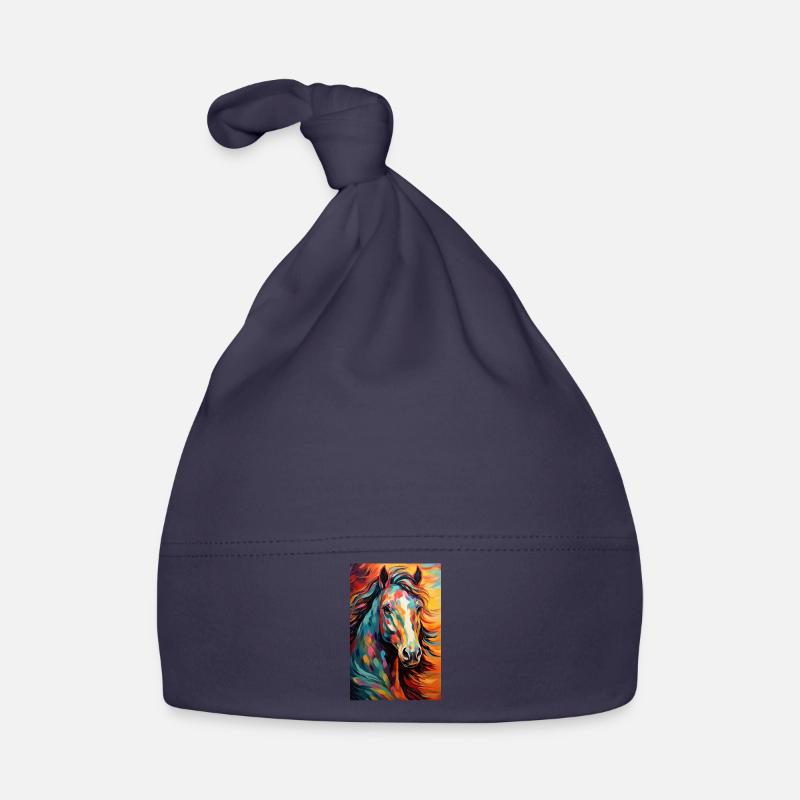 Pferd Baby Bio-Mütze