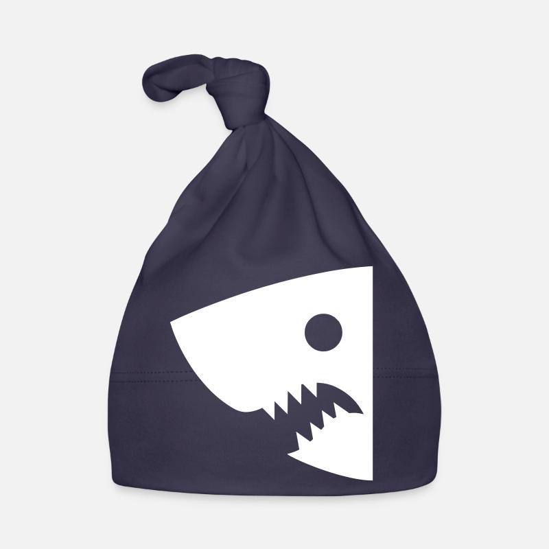 Tête de requin Bonnet bio Bébé