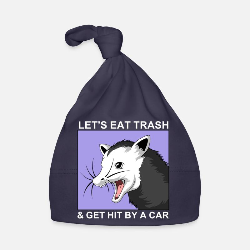 Let es Eat Trash und Get Hit By A Car Baby Bio-Mütze