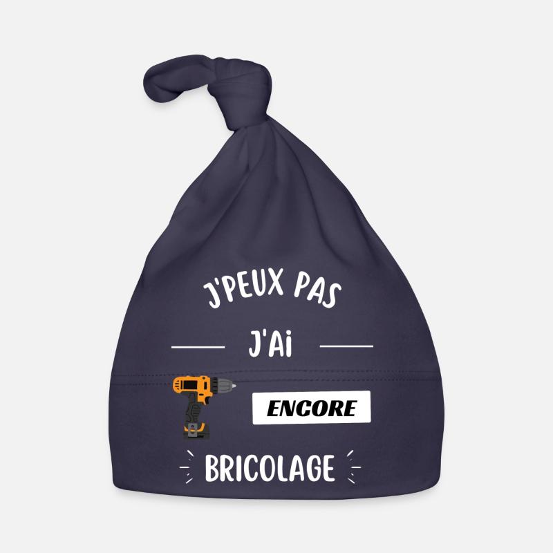 Je peux pas jai encore bricolage Bonnet bio Bébé