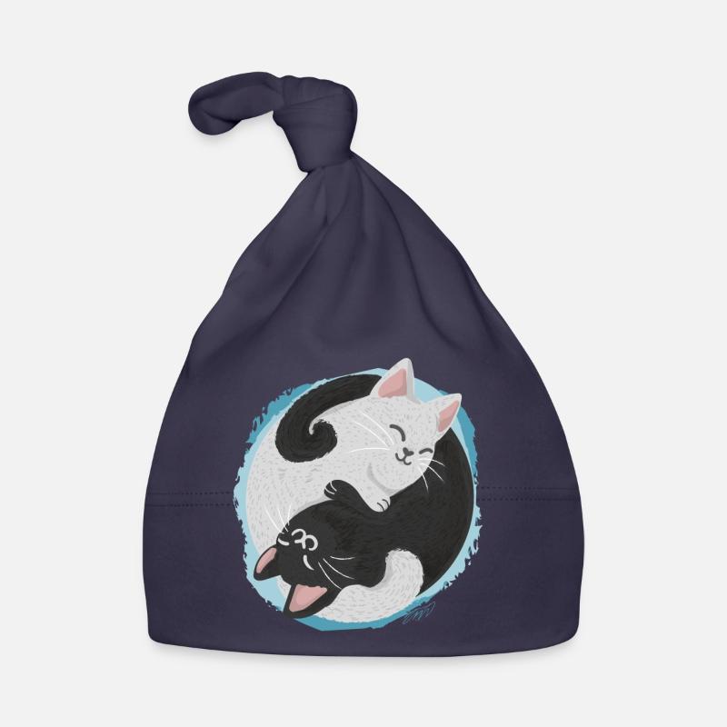 Jing Jang Katzen Baby Bio-Mütze