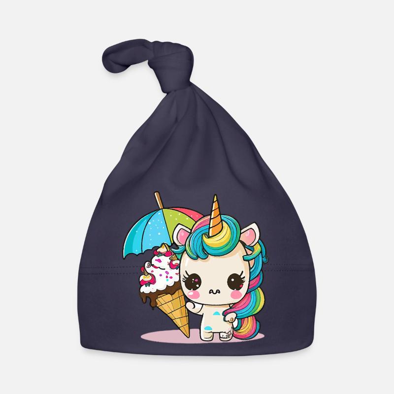 Sweet Dreams: A Unicorn Organic Baby Cap