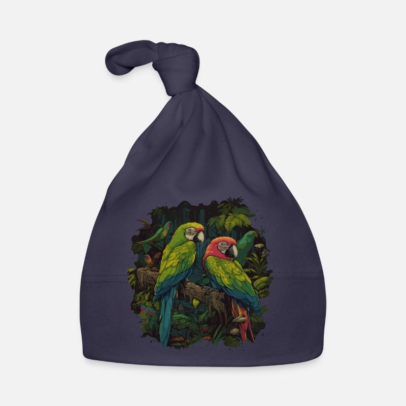 Bébé perroquet oiseau Ara Wilderness Bonnet bio Bébé