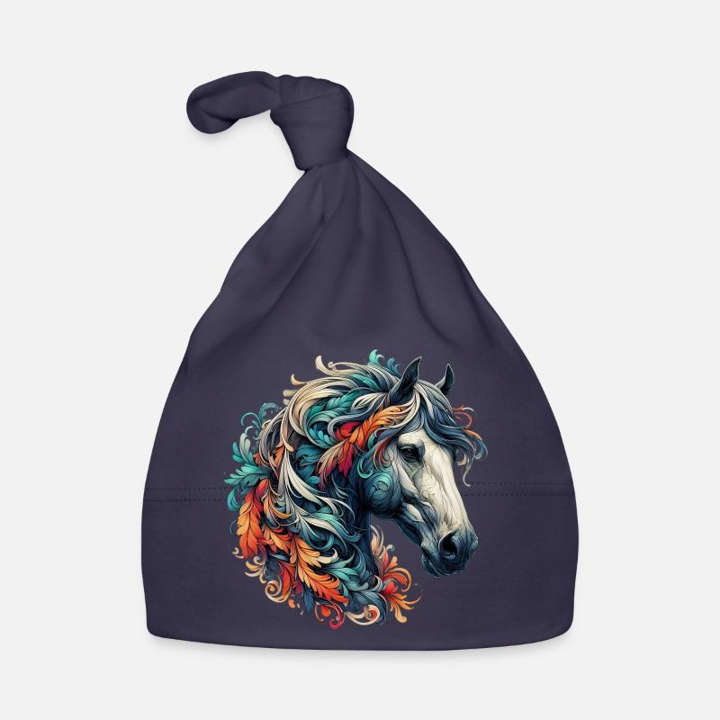 Horse Organic Baby Cap