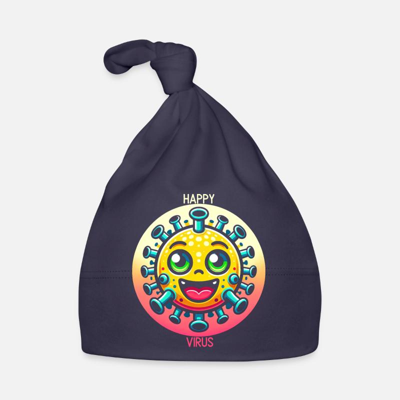 Joyful Virus Delight Organic Baby Cap