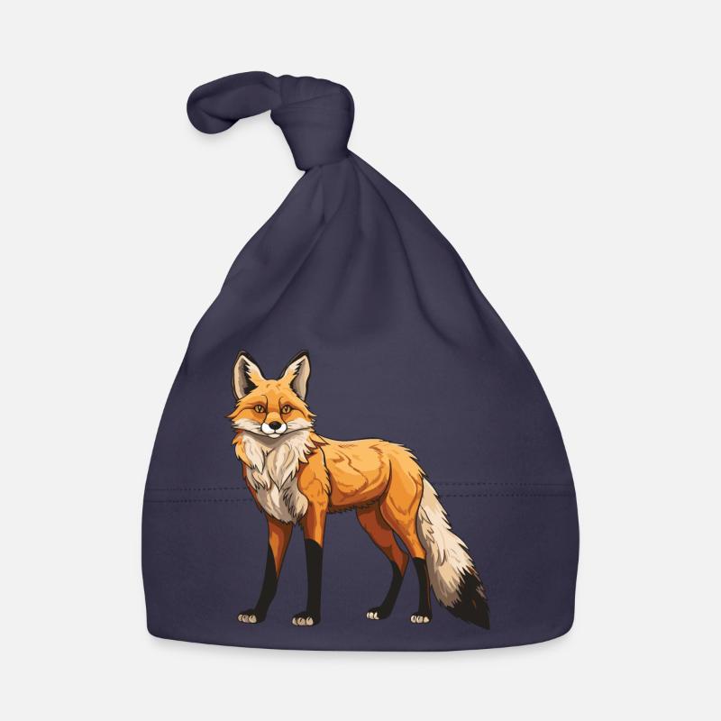 Fox Animal Organic Baby Cap
