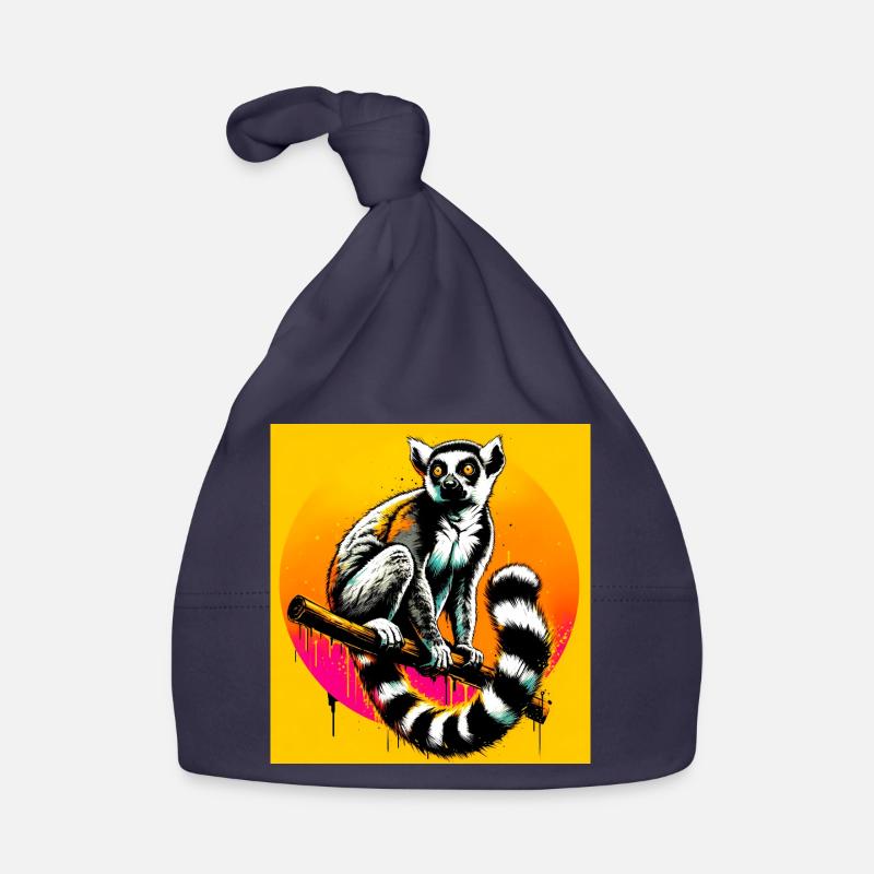 Lemur Organic Baby Cap