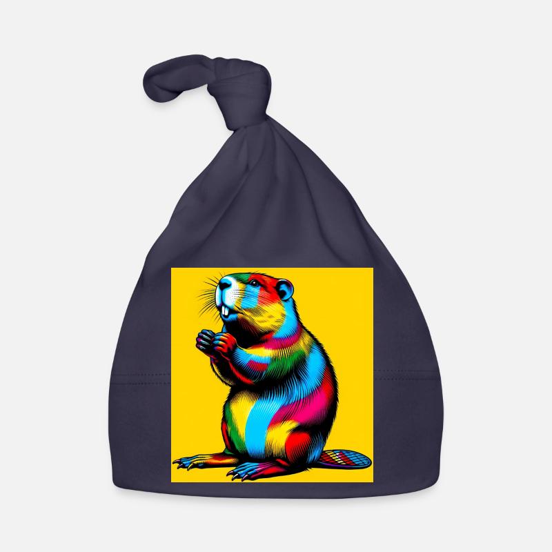 castor Bonnet bio Bébé