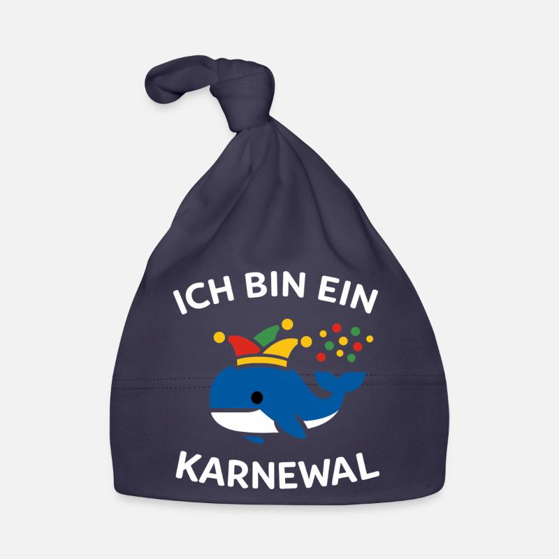 Karnewal Jecke Carnival Funny Pun Gift Organic Baby Cap