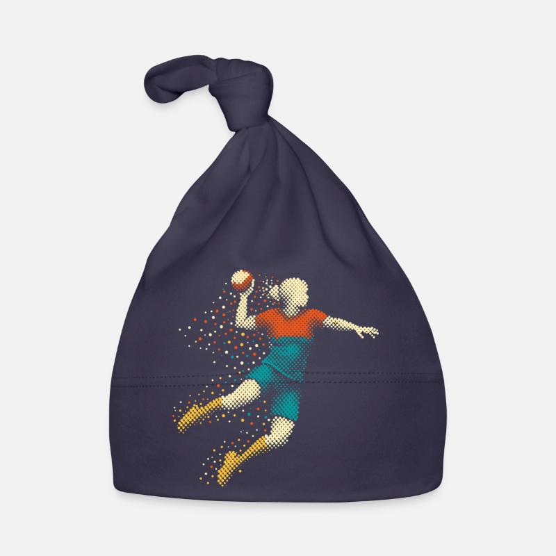 handball mädchen Baby Bio-Mütze