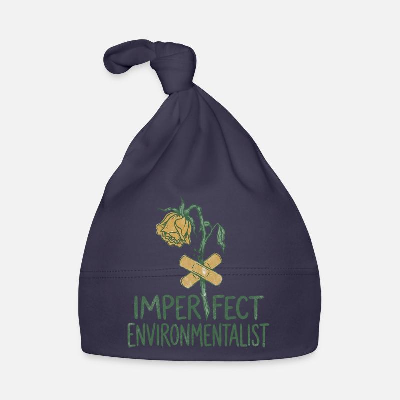 Broken Flower Organic Baby Cap