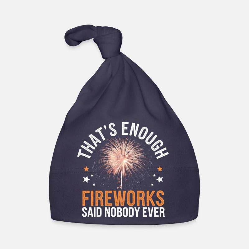 Pyrotechnics Fireworks Pyrotechnics Organic Baby Cap