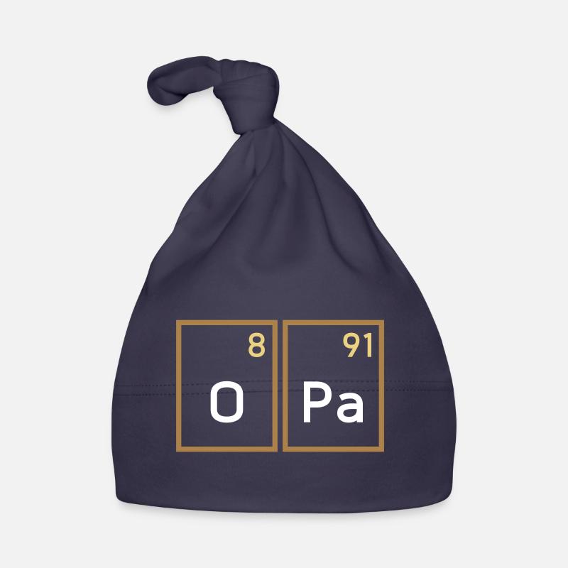 Opa (Sauerstoff, Palladium) Baby Bio-Mütze