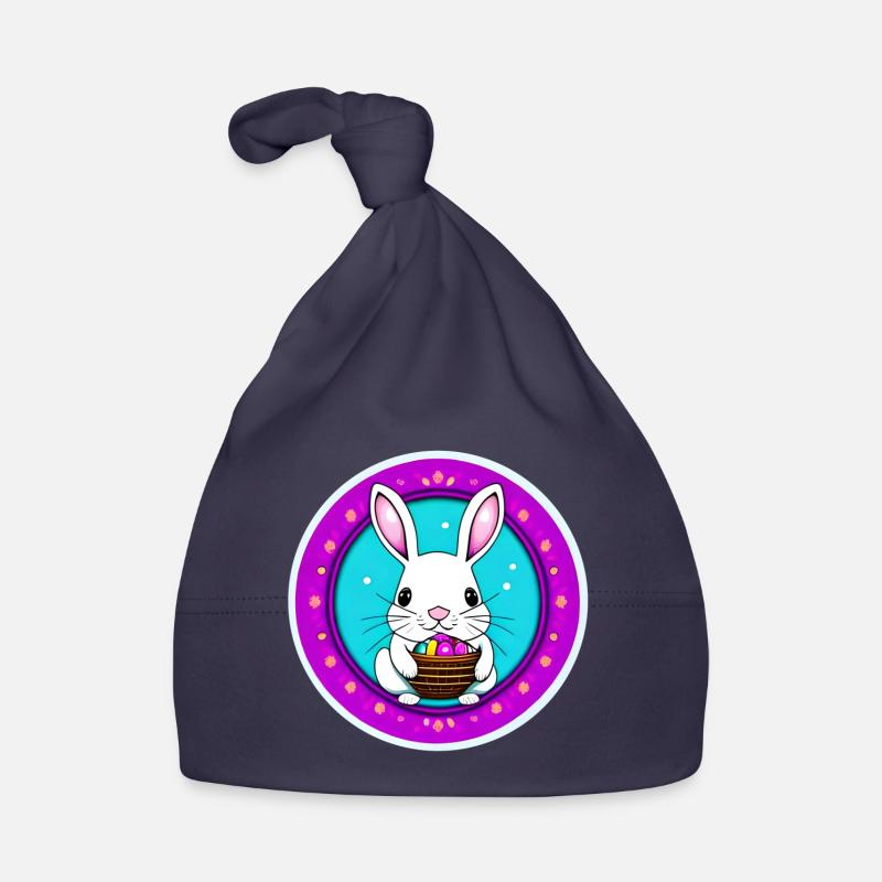 Easter and Easter Basket Organic Baby Cap