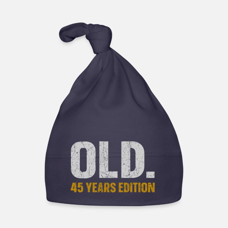 Ancienne édition 45 ans Idée cadeau du 45e anniversaire Bonnet bio Bébé