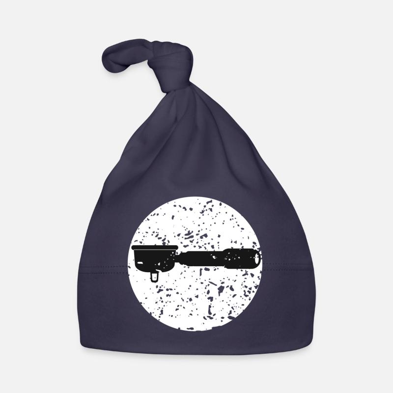 Siebträger Espresso Maschine Koffein Geschenk Baby Bio-Mütze