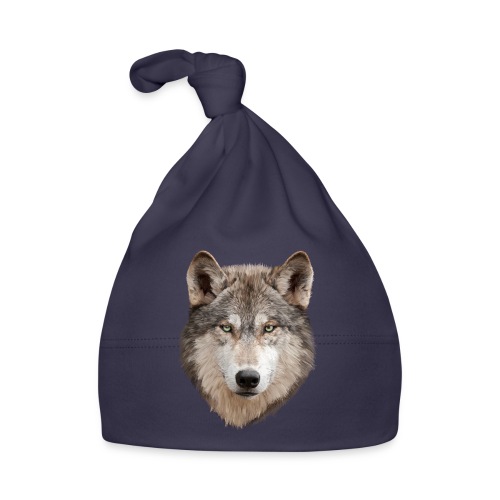 Wolf - Baby Bio-Mütze
