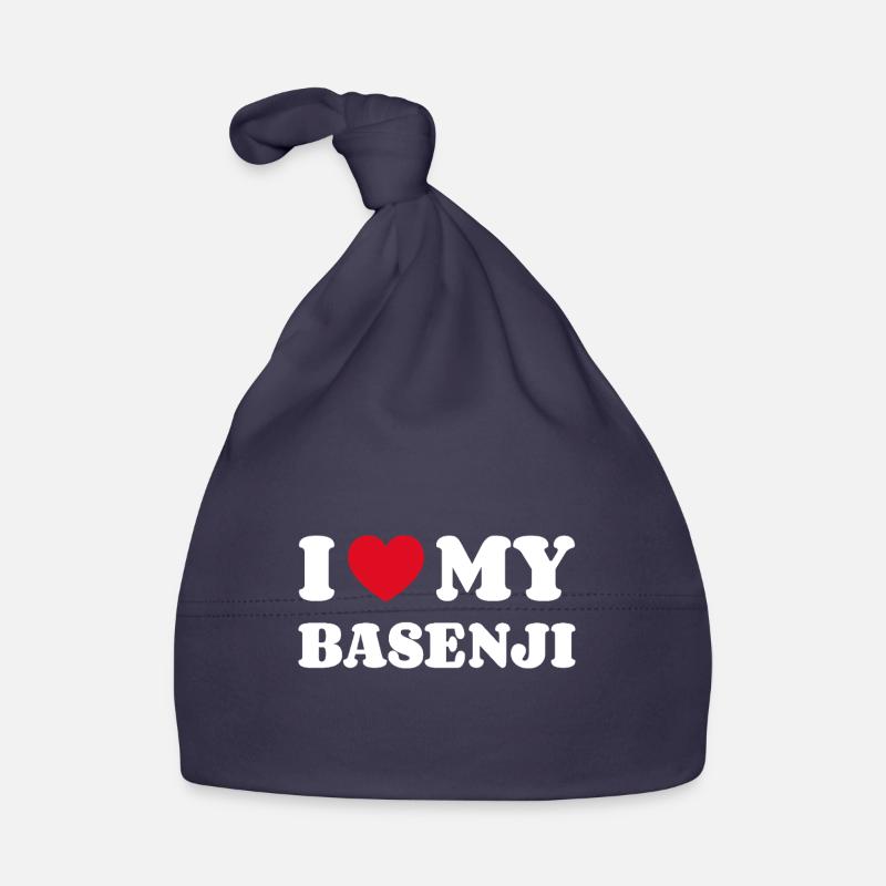 J’aime mon Basenji Bonnet bio Bébé