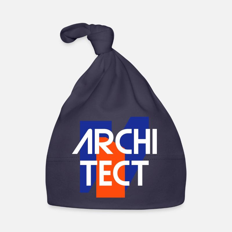 Architect (geometric figures) Organic Baby Cap