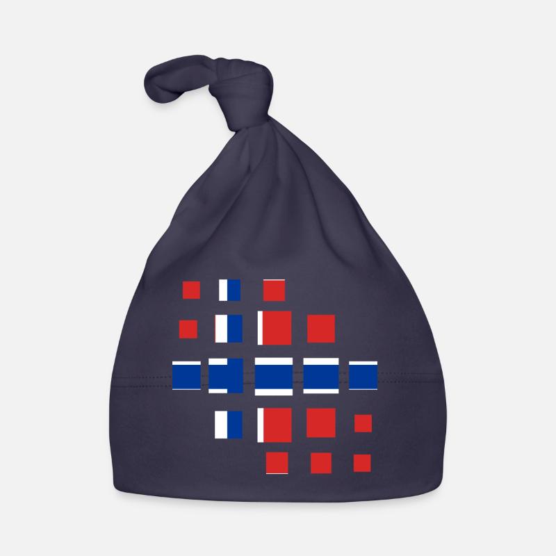 Drapeau de la Norvège Drapeau de la Scandinavie Drapeau norvégien Bonnet bio Bébé