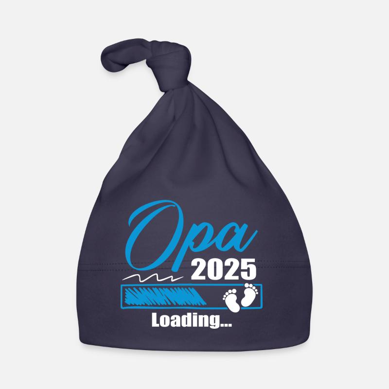 Werdender Opa 2025 Opa loading Geschenk Männer Baby Bio-Mütze