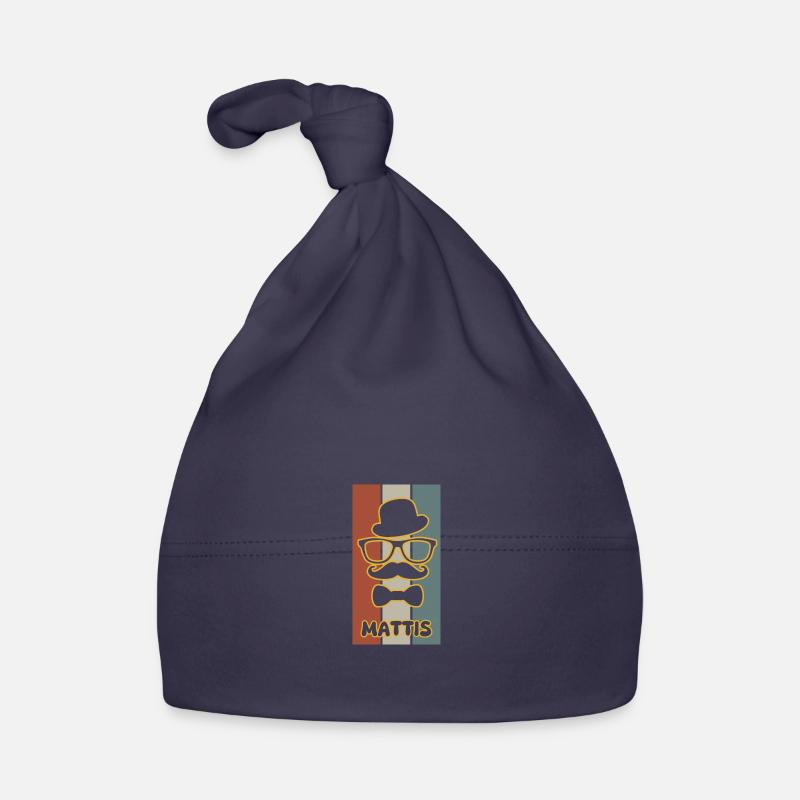 Mattis as a name Organic Baby Cap