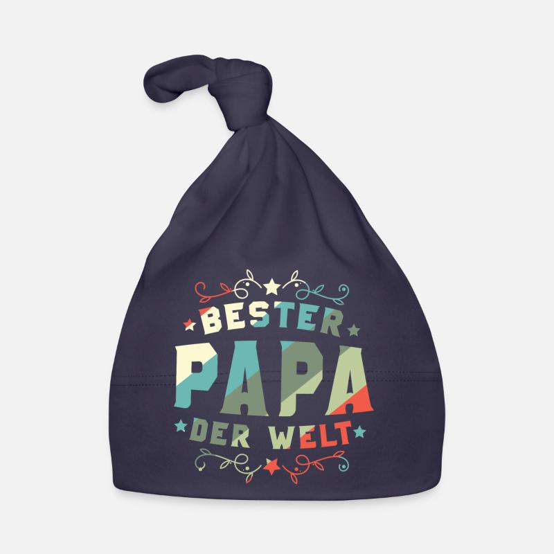 Bester Papa Der Welt Bester Papa Baby Bio-Mütze