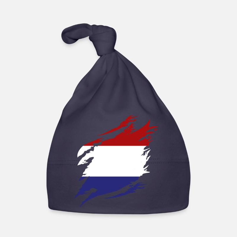 Pays-Bas Drapeau Hollande Drapeau néerlandais Bonnet bio Bébé