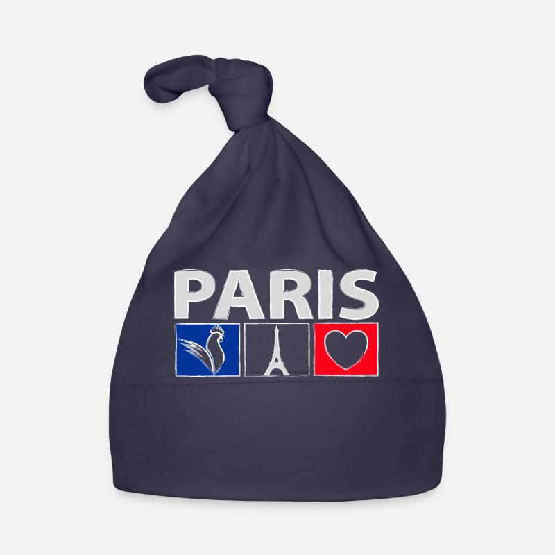 Paris avec du cœur Bonnet bio Bébé