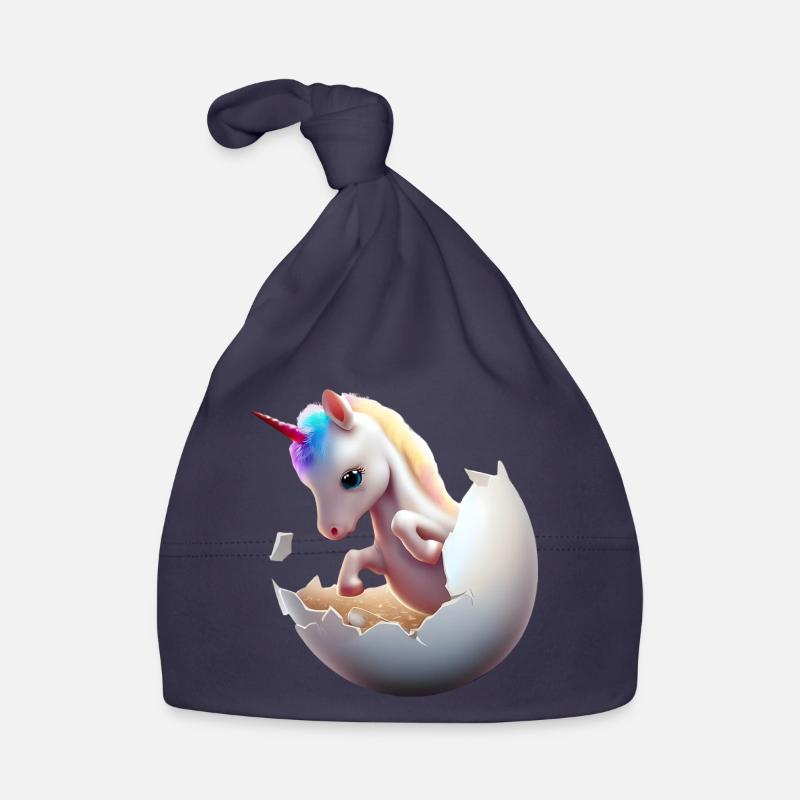 Unicorn from the egg Organic Baby Cap