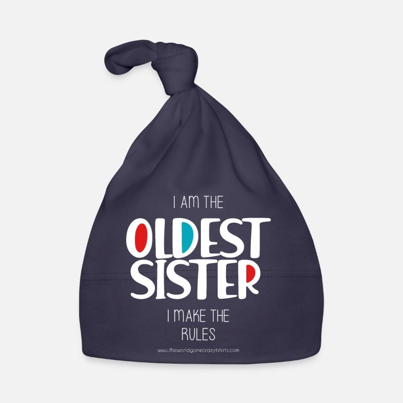 Älteste Schwester Baby Bio-Mütze