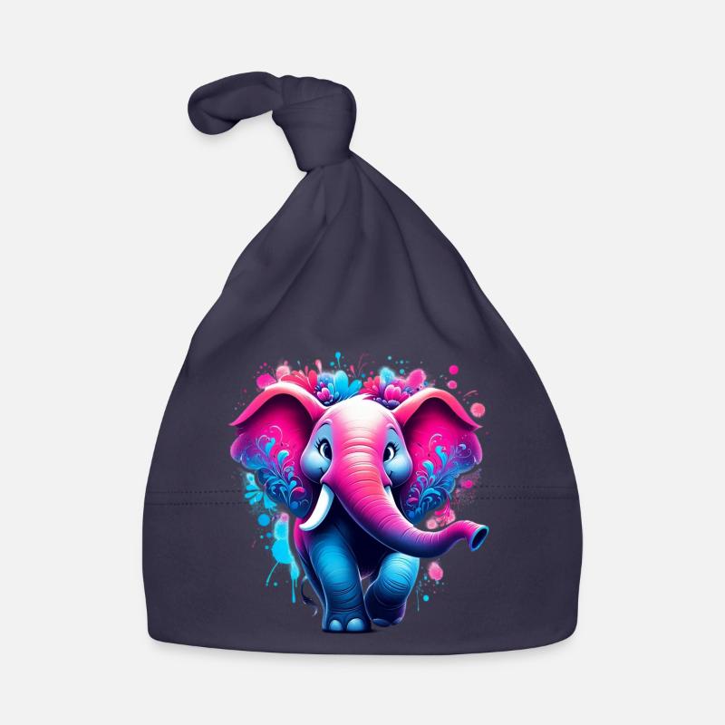 Elefant Baby Bio-Mütze