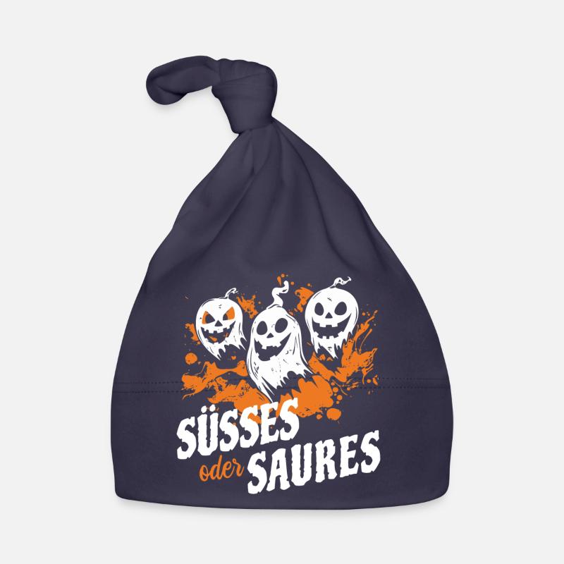Halloween Süßes oder Saures Kostüm - gruselig Baby Bio-Mütze