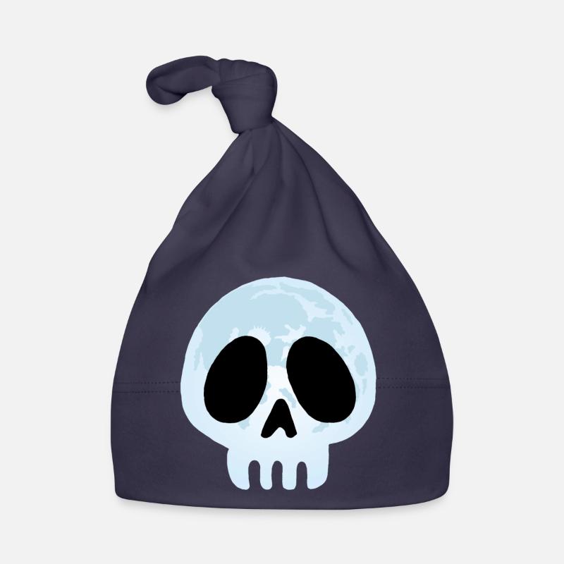 Crâne de la lune Bonnet bio Bébé