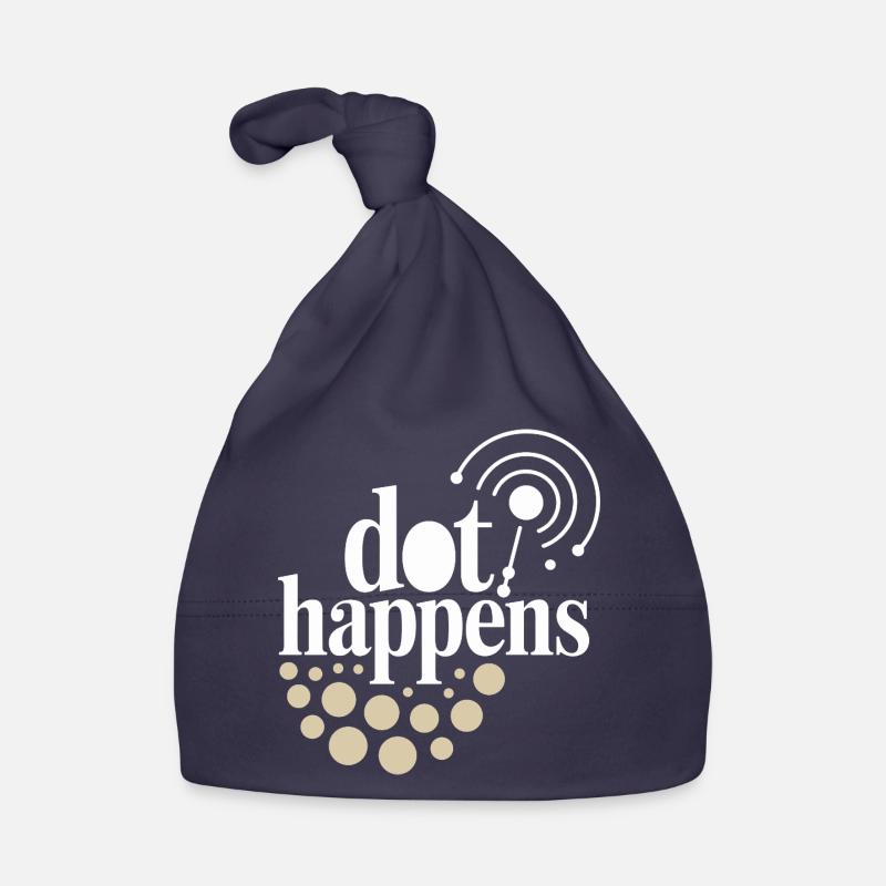 Dot Happens Morse Code Fun Bonnet bio Bébé