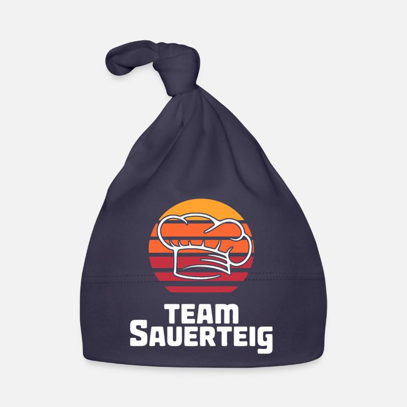 Team Sourdough Sun Logo Powerful Organic Baby Cap