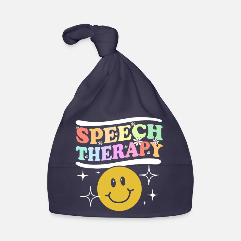 Logopädie Sprachtherapeut Logopäde Baby Bio-Mütze
