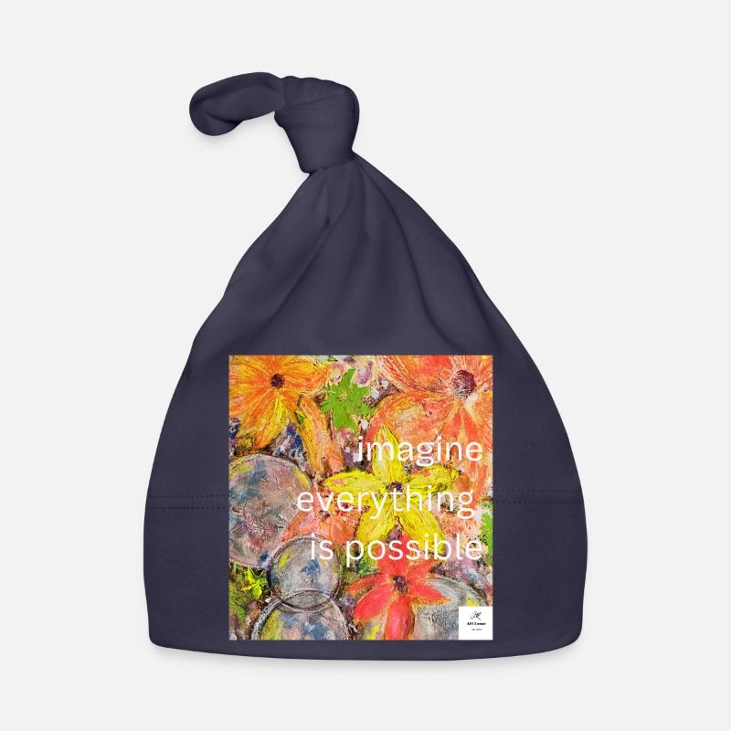 imagine everything is possible I statementstyle  Baby Bio-Mütze