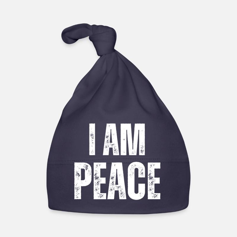 I come in peace im peace couples Baby Bio-Mütze