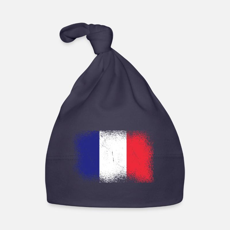 France Drapeau utilisé Look Drapeau français Bonnet bio Bébé