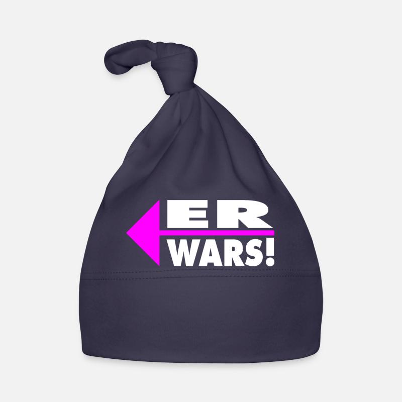 Er wars! Partner- oder Partyshirt Baby Bio-Mütze