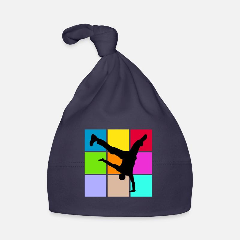 Breakdance - Baby Bio-Mütze - Navy