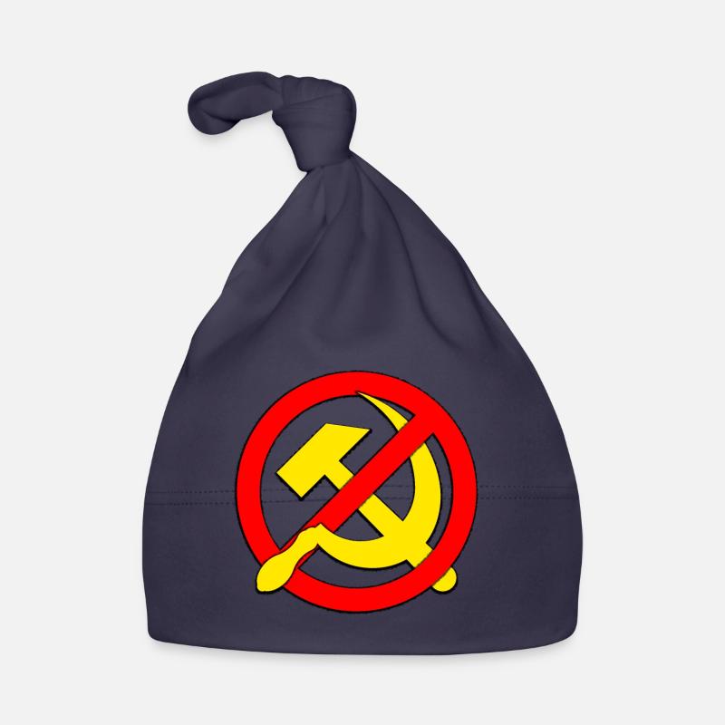 Pas de communisme Bonnet bio Bébé