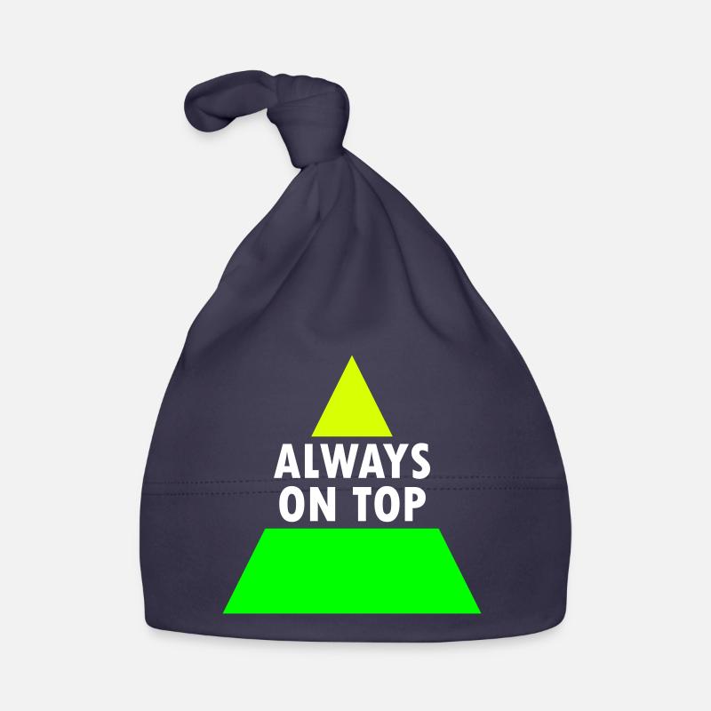 Always on top (split triangle) Organic Baby Cap