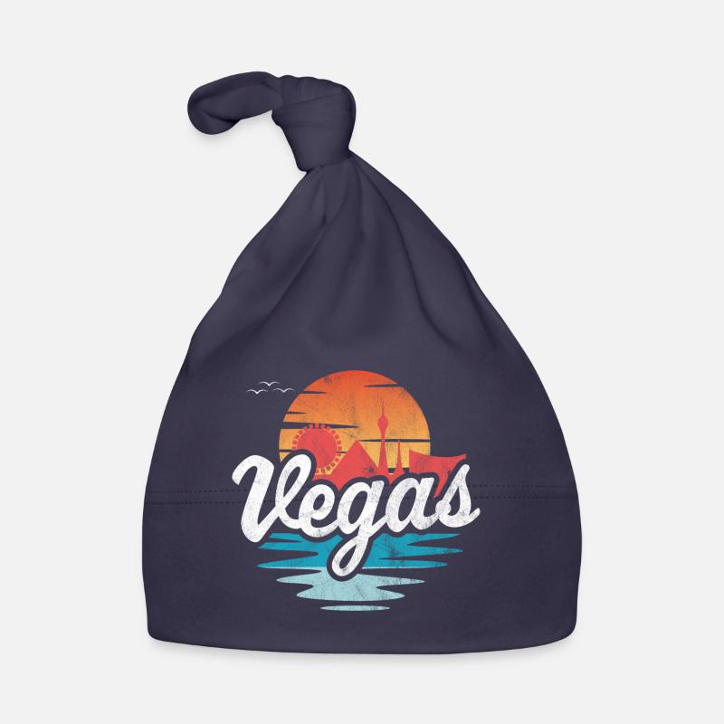 Vegas - Bonnet bio Bébé - marine
