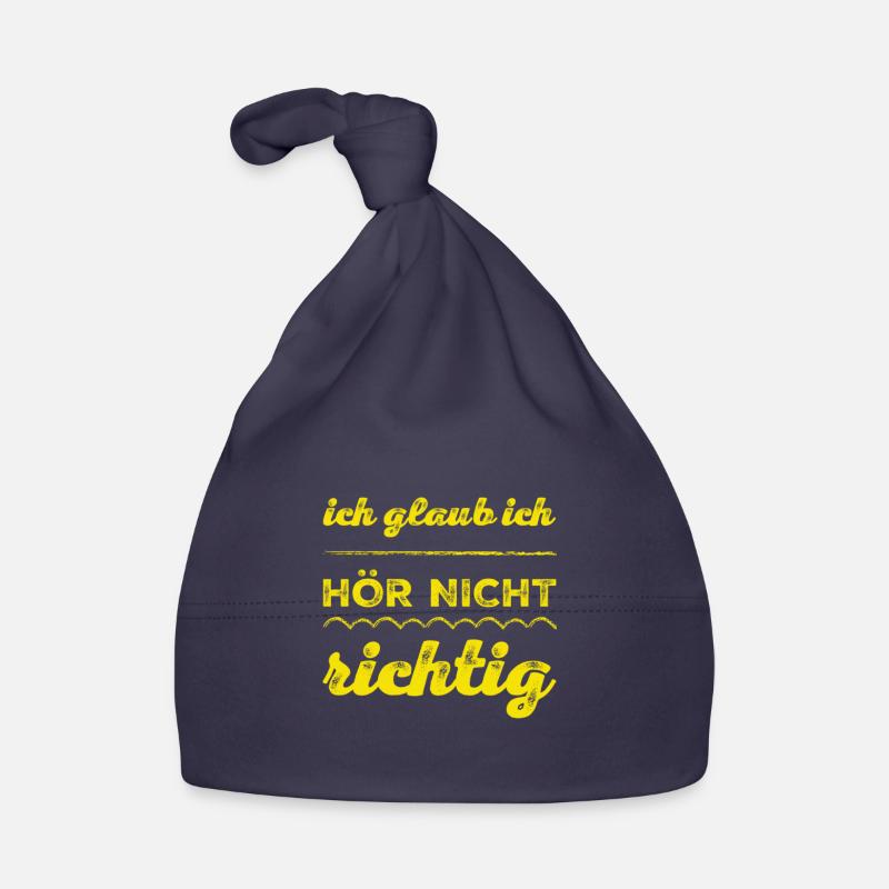 ist das dein Ernst? Baby Bio-Mütze